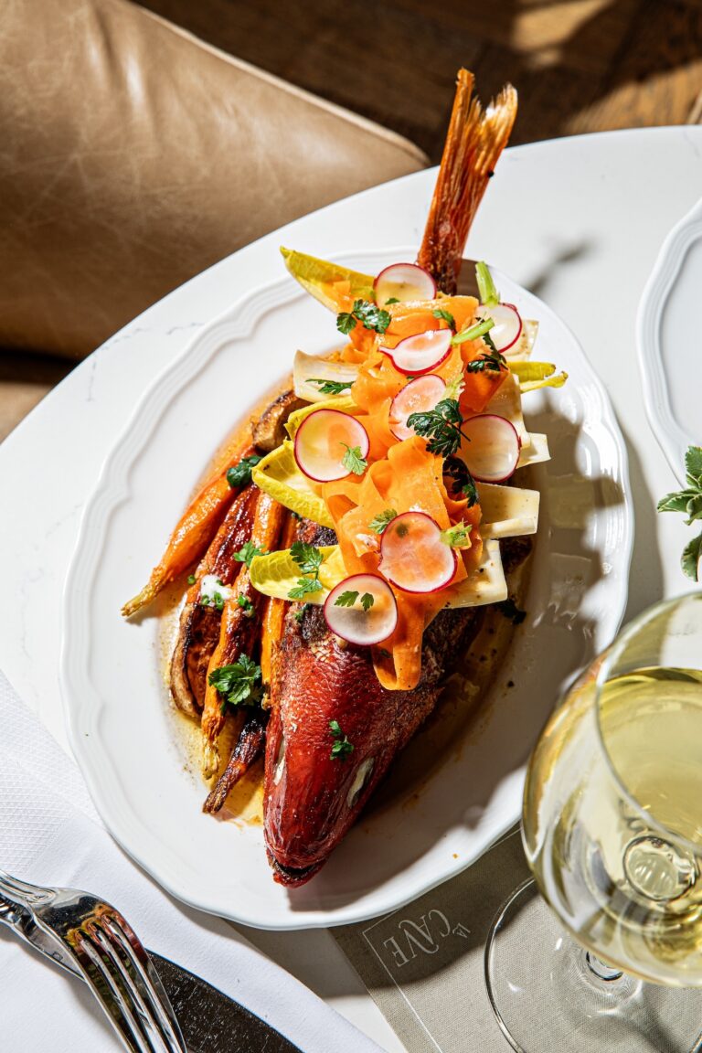 Whole Fish at La Cave in Charleston, SC